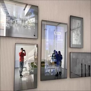 AI thông minh Android hiển thị gương sàn đứng màn hình cảm ứng kỹ thuật số Poster ảo tập thể dục trang điểm mặc quần áo thử 5mm pixel - Product Image 5