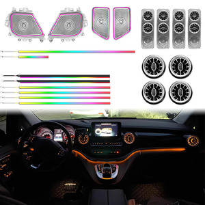 Autowellus para Clase V W447 2016+ Iluminación Ambiental Dinámica de Persecución, Lámpara de Ambiente de Repuesto con Molde Original 12V 10W - Product Image 1