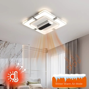 Ventilador de Techo LED de Vidrio con Motor AC/DC Nórdico Moderno, con 5 Aspas, 54 Pulgadas, Control Remoto, Garantía de 10 Años - Product Image 4