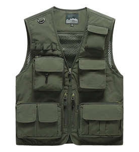 Gilet Multitasche Unisex Casual Mimetico per Escursionismo, Fotografia, Campeggio e Avventure Quotidiane - Product Image 1