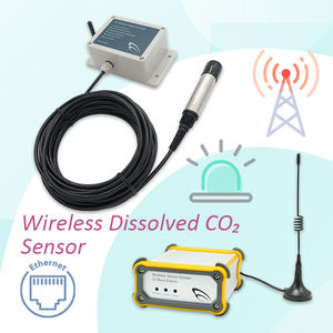 เครื่องวัดคุณภาพน้ำแบบไร้สายพร้อมเซ็นเซอร์วัด CO2 ที่ละลายน้ำในถัง  เครื่องวิเคราะห์คุณภาพน้ำ  เครื่องวัด CO2 ที่ละลายน้ำ - Product Image 2