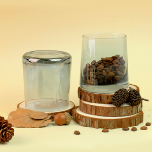 Grande quantité <span class=keywords><strong>en</strong></span> stock, Vente directe usine, Faible MOQ, Meilleure vente : Pot à bougie <span class=keywords><strong>en</strong></span> <span class=keywords><strong>verre</strong></span> coloré <span class=keywords><strong>avec</strong></span> ou sans <span class=keywords><strong>couvercle</strong></span> pour la décoration de la maison, des hôtels, des bars et des fêtes. - Product Image 5