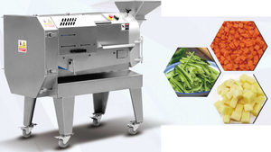 Coupe-légumes vertical commercial antiadhésif de qualité supérieure pour centre de transformation culinaire - Product Image 3