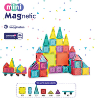 Blocs de construction magnétiques AJB, jouet créatif, blocs de construction de petite taille, briques magnétiques, cadeau d'anniversaire pour enfants, kit de construction de modèles