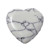 Accessoires de bijoux à bricoler soi-même faits à la main Améthyste polie en forme de coeur populaire Pierre naturelle en vrac Autre artisanat en cristal