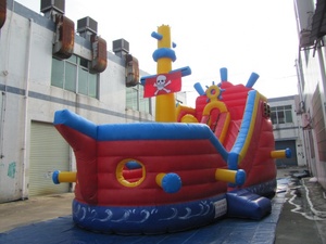 <span class=keywords><strong>Combo</strong></span> Cầu Trượt Bơm Hơi Cho Tàu Cướp Biển - Product Image 4