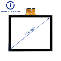 Écran tactile capacitif WIWOTOUCH CSC190GG717 19 pouces 136 broches Verre 2 mm 99 canaux pour moniteur industriel