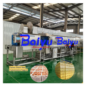 Baiyu Factory Supply <span class=keywords><strong>Machine</strong></span> <span class=keywords><strong>à</strong></span> <span class=keywords><strong>laver</strong></span> industrielle <span class=keywords><strong>Machine</strong></span> <span class=keywords><strong>à</strong></span> <span class=keywords><strong>laver</strong></span> pour caisses <span class=keywords><strong>à</strong></span> viande Laveuse de plateaux <span class=keywords><strong>à</strong></span> œufs pour la transformation de la viande et des légumes - Product Image 1