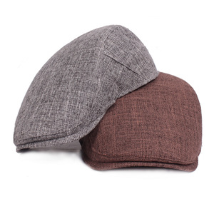 Mũ Lưỡi Trai Màu Nâu Trơn Cho Nam Nữ, Mũ Nồi Cabbie Duckbill Newsboy Beret Gatsby Mũ Ivy - Product Image 1