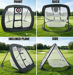 Filet de golf portable multi-cibles pour l'entraînement au golf, avec logo personnalisé, vente en gros d'usine - Product Image 4