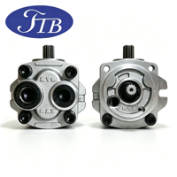Pompe à engrenages hydraulique Kayaba ZAX55 FTB 172458-73100 pour système hydraulique d'excavatrice Yanmar, pièce de rechange OEM haute précision