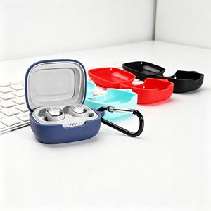 Étui pour écouteurs <span class=keywords><strong>JBL</strong></span> <span class=keywords><strong>Live</strong></span> <span class=keywords><strong>Free</strong></span> 2, housse de protection étanche et résistante aux chocs en TPU pour écouteurs <span class=keywords><strong>JBL</strong></span> TWS avec crochet - Product Image 1