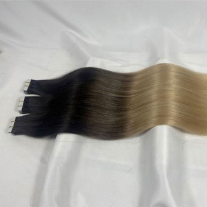Extensions de cheveux à la kératine invisibles à double trame, naturelles, crépues, mini, bouclées, yaki, brutes, Remy, 100% cheveux humains, vente chaude - Product Image 3