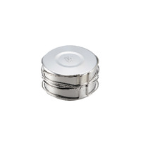 Ensemble d'ustensiles de cuisine d'extérieur en acier inoxydable de huit pièces, Pot de pique-nique, ensemble de bols portables, rangement de casseroles, ensemble de vaisselle de Camping