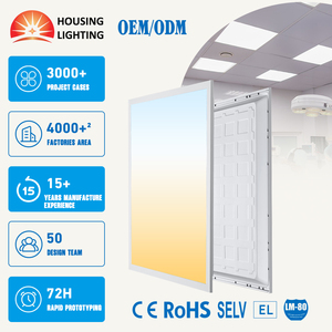 <span class=keywords><strong>Pannello</strong></span> <span class=keywords><strong>LED</strong></span> 600x1200 per Uffici Commerciali, CCT <span class=keywords><strong>Regolabile</strong></span> 2700K 4000K 6000K, Design Europeo, Certificato CE RoHS - Product Image 1