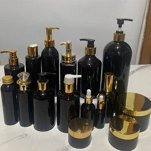 Sang Trọng 300G 250G 500G 30Ml 50Ml 100Ml 250Ml <span class=keywords><strong>Container</strong></span> Mỹ Phẩm Bao Bì <span class=keywords><strong>Lotion</strong></span> Bơm Chai Mỹ Phẩm Jar Pet Chai Nhựa Bộ - Product Image 3