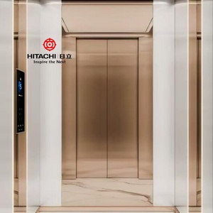 Ascenseur de centre commercial moderne Hitachi sans engrenages, 450 kg, 6 personnes, 5 étages, 3 arrêts - Product Image 6