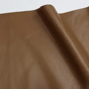 1 China fabricante rolos material artificial pu couro sintético tecido para roupas pu couro