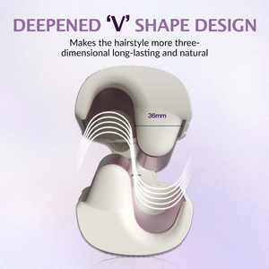 Großhandel: Tragbarer, professioneller elektrischer Lockenstab mit individuellem Logo für <span class=keywords><strong>Salon</strong></span> und Haushalt – 3-Zylinder-Wellenformer für gewelltes Haar - Product Image 2