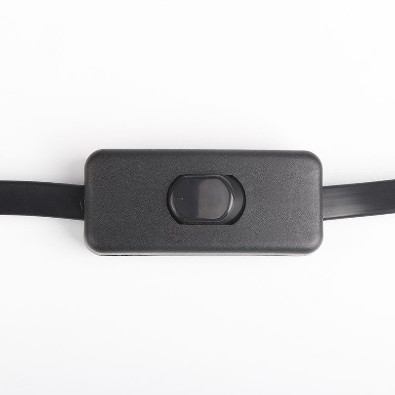 ultra thin noodle elbow with switch OBD extension cable OBD2 cable