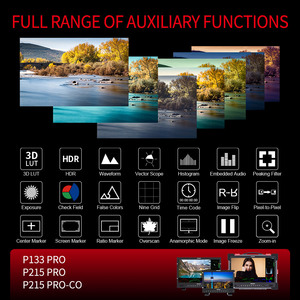 SEETEC P215 PRO 21.5 pouces moniteur <span class=keywords><strong>de</strong></span> directeur <span class=keywords><strong>de</strong></span> diffusion 1000nit moniteur <span class=keywords><strong>de</strong></span> diffusion hd haute luminosité SDI HDMI 4K moniteur <span class=keywords><strong>de</strong></span> diffusion en direct - Product Image 5