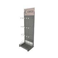 OEM/ODM Porte-clés en bois sur pied personnalisé Porte-clés Chaussettes Présentoir Outil Supermarché Magasin de détail Panneau perforé Présentoir suspendu