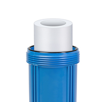Pré-Filtration à 2 niveaux pour toute la maison, grand filtre à eau à boîtier bleu de 10 pouces avec sédiments et bloc de carbone