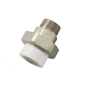 PPR Kết Nối Nam Tee Loại Brass Lắp Cho Vật Liệu Xây Dựng