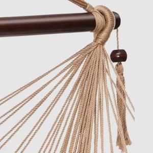 Chaise hamac d'extérieur balançoire hamac suspendu balançoire corde de coton filé doux tissage chaise de lecture suspendue - Product Image 5