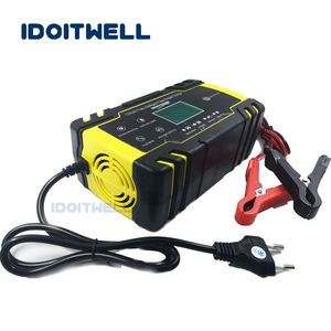 <span class=keywords><strong>Caricabatterie</strong></span> Intelligente Pieghevole 12V 8A 24V 4A con Modalità Multi-Batteria, <span class=keywords><strong>Caricabatterie</strong></span> per Riparazione Batterie al Piombo-Acido per Auto e Moto - Product Image 2