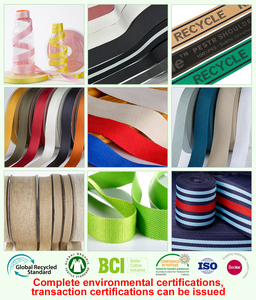 Chất lượng cao bông dệt vải băng 1,1.5,2 inch <span class=keywords><strong>Twill</strong></span> vải dây đeo cho ba lô vành đai an toàn 50mm 38mm xương cá <span class=keywords><strong>Webbing</strong></span> - Product Image 3