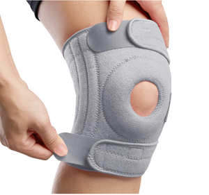 Supporto al ginocchio con Design Open-rotula per dolori articolari, riabilitazione lesioni, regolabile con 3 cinghie, circonferenza del ginocchio Gery - Product Image 1
