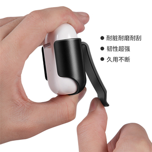 Venta caliente de diseño moderno para los <span class=keywords><strong>airpods</strong></span> cintura para llevar con simple inalámbrica para auriculares gancho soporte - Product Image 5