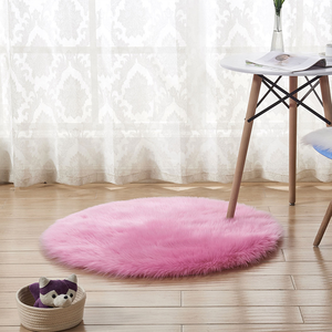 <span class=keywords><strong>Tapis</strong></span> décoratif moderne en fausse fourrure de lapin, shaggy et moelleux, écologique, pour chambres à coucher, <span class=keywords><strong>tapis</strong></span> long en peluche personnalisé, <span class=keywords><strong>antidérapant</strong></span> et lavable - Product Image 5