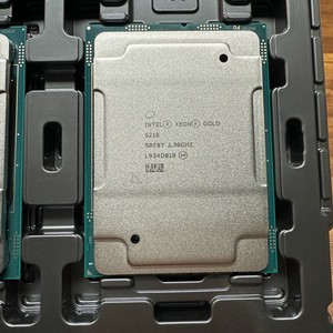 ซีออน โกลด์ 5218 โปรเซสเซอร์เซิร์ฟเวอร์ 16 คอร์ 2.3GHz ความเร็วพื้นฐาน 3.9GHz และ 22MB สำหรับคลาวด์คอมพิวติ้ง 5218 - Product Image 1