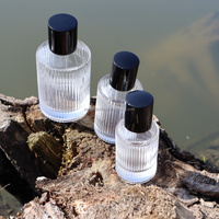 Flacon de parfum personnalisé Duorui avec diffuseur à bâtonnets, design unique, vaporisateur en verre de 30 ml avec boîte, impression sérigraphique
