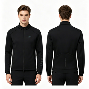 Wholesale Custom Logo Winter Thermal Long Sleeve MTB <b>Road</b> Bike Shirt Warm Breathable Electric Heating Cycling Top for Men Women - Product Image 2