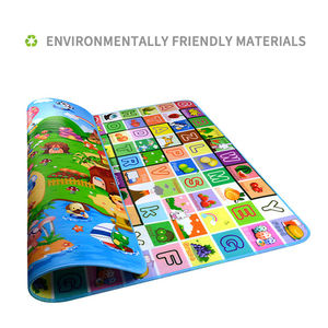 Estera <span class=keywords><strong>de</strong></span> gateo para bebés, estera <span class=keywords><strong>de</strong></span> juguete, estera <span class=keywords><strong>de</strong></span> actividad interior <span class=keywords><strong>de</strong></span> dibujos animados, estera <span class=keywords><strong>de</strong></span> descanso <span class=keywords><strong>de</strong></span> doble cara <span class=keywords><strong>de</strong></span> granja <span class=keywords><strong>de</strong></span> letras para niños 200CM * 180CM - Product Image 3