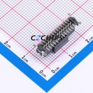 M55-6002642R Pin Socket SMD,P=1.27mm Connector 1.27mm 1.27mm Square Hole Vertical Mount - Product Image 2