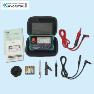 Testeur de résistance d'isolement Kyoritsu 250V, 4 gammes, affichage numérique pour tests électriques - Product Image 5