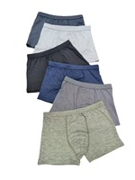Boxers en coton pour hommes modèle SM041 à 0,98 $, sous-vêtements masculins de couleur unie, caleçons confortables pour un usage quotidien, vente en gros