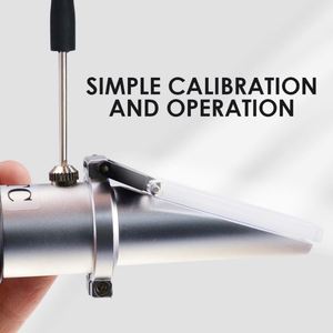 Réfractomètre Brix professionnel 0 à 10 % Bx pour fluides industriels et solutions à faible concentration, sirops d'érable - Product Image 2