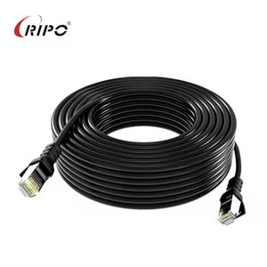 Câble blindé certifié RoHS Cat5e 5m | Patch FTP RJ45 en cuivre nu pour PC/routeur - Product Image 4