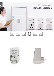 自動電圧切替器 AVS 16A 220V 電源サージプロテクター EUプラグソケットタイプ 電圧安全冷蔵庫プロテクター - Product Image 5