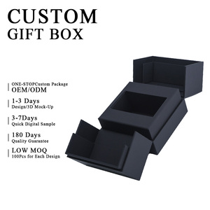 Caja <span class=keywords><strong>de</strong></span> Regalo Magnética <span class=keywords><strong>de</strong></span> Cartón Rígido Eva con Doble Puerta y Logotipo Personalizado Premium al por Mayor - Product Image 2