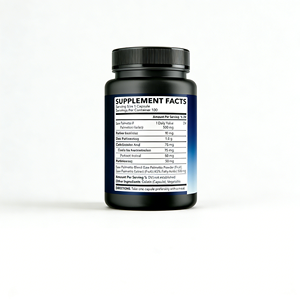 Suplemen Herbal Berkualitas Tinggi Label Pribadi OEM Kapsul Saw Palmetto Kesehatan Prostat Pria Rambut 100 Kapsul/Botol 24-Bulan - Product Image 1