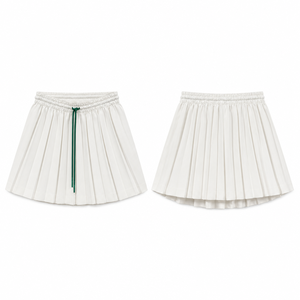 <span class=keywords><strong>Jupe</strong></span> courte plissée blanche pour <span class=keywords><strong>femme</strong></span>, style coréen, esthétique, pour le tennis, le <span class=keywords><strong>golf</strong></span>, coupe trapèze, taille élastique, idéale pour les soirées - Product Image 5