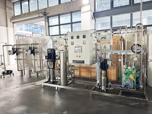 Üst Düzey 5000L/S Ultra Saf Su Filtrasyon Sistemi İki Aşamalı RO+EDI Cihazı PLC Dokunmatik Ekranlı - Product Image 2