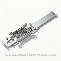 C35 C45 support fixe en alliage d'aluminium attache relais accessoire métal rail de guidage boucle Din Rail Supports de montage