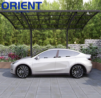Abri en aluminium robuste Orient pour voiture, bateau ou camping-car, abri pour voitures, serres agricoles